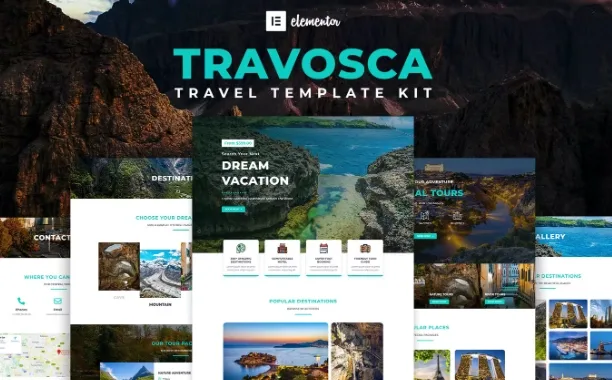 Travosca – Travel Elementor Template