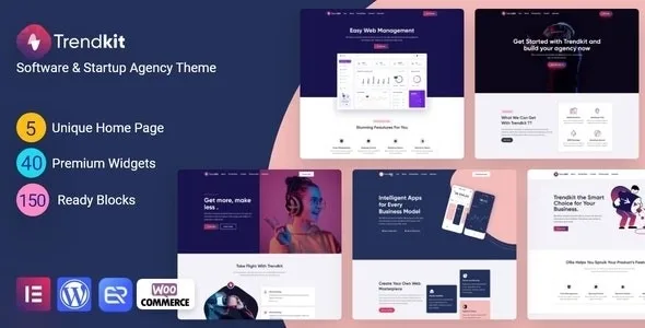 Trendkit – Software & Startup Agency Theme