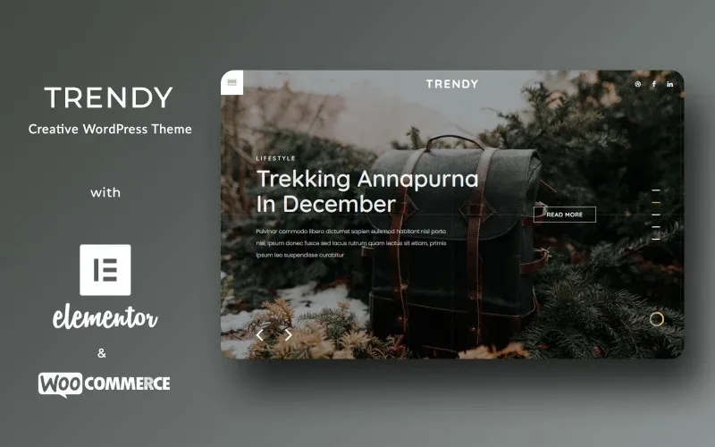 Trendy – Creative Fashion Handbag WordPress Theme