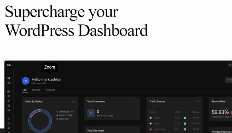 UiPress Pro (formerly Admin 2020)