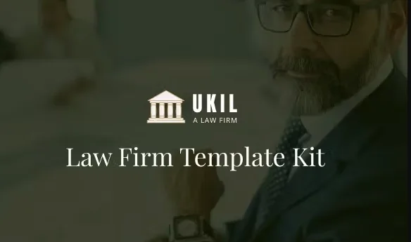 Ukil – Law Firm Template