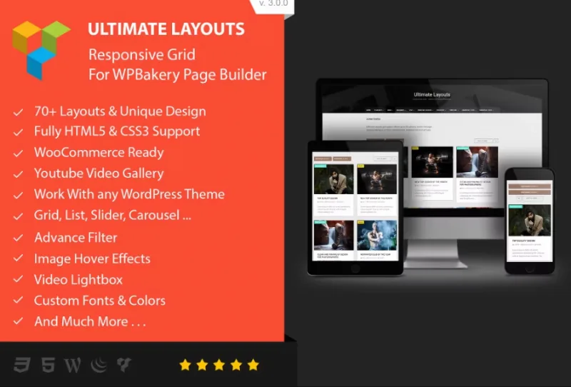 Ultimate Layouts - Responsive Grid – Addon For WPBakery Page Builder