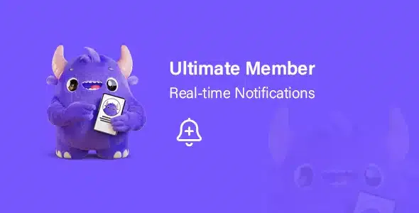 Ultimate Member Real-time Notifications Addon