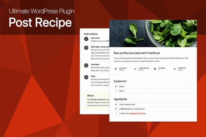 Ultimate Post Recipe