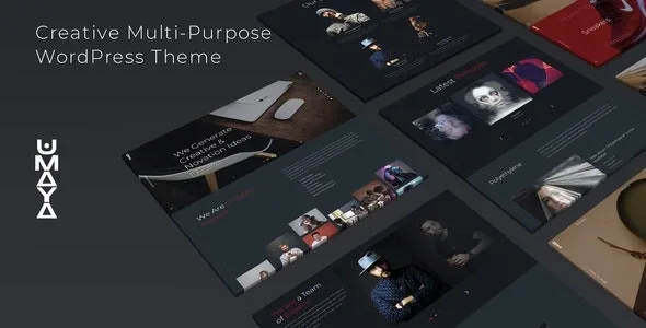 Umaya – Creative Portfolio Agency WordPress Theme