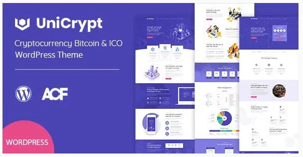 UniCrypt – Cryptocurrency & ICO WordPress Theme