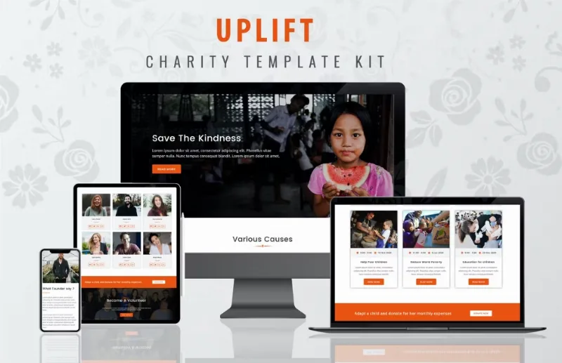 Uplift – Charity Template