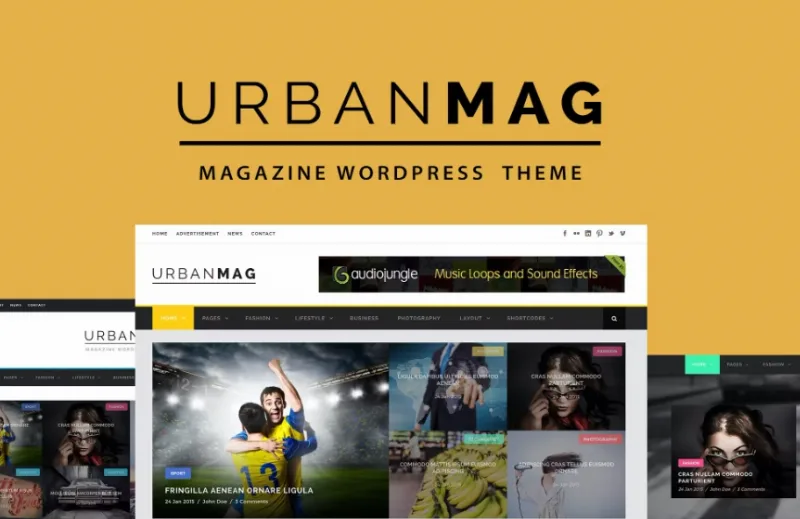 Urban Mag – News & Magazine WordPress Theme