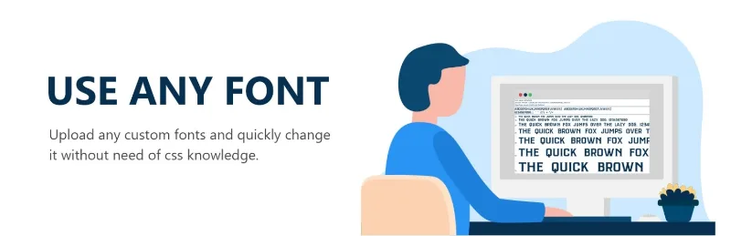 Use Any Font