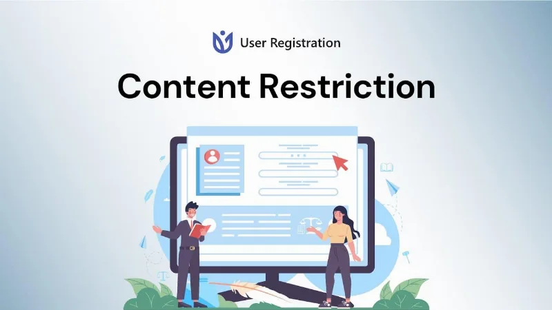 User Registration Content Restriction