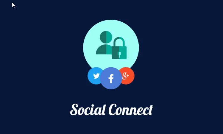 User Registration Social Connect