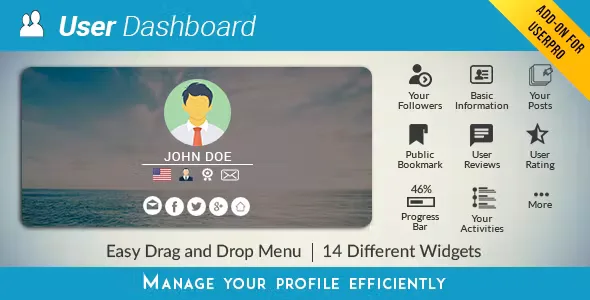 UserPro Dashboard Addon