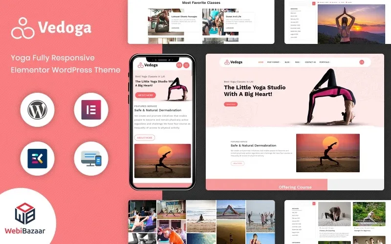 Vedoga – Fitness and Gym WordPress Theme