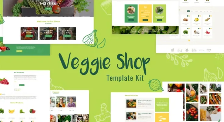 Veggie | Organic Food & Eco Online Store Products Template