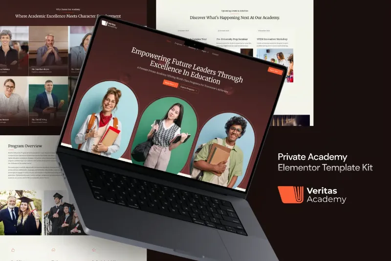 Veritas - Private Academy Elementor Template Kit