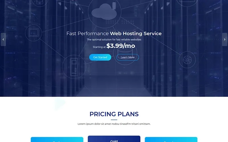 vHost – Web Hosting WordPress Theme