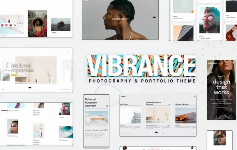 Vibrance – Photography Elementor Theme