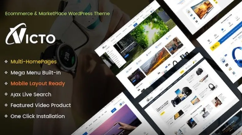 Victo – Digital MarketPlace WordPress Theme