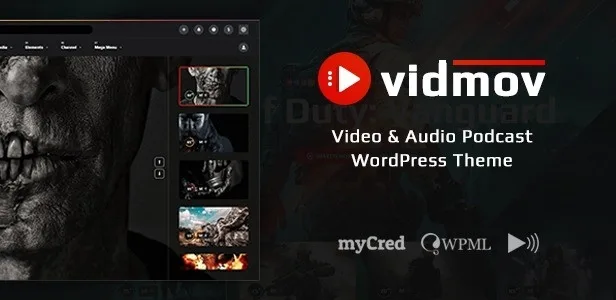 VidMov – Video WordPress Theme