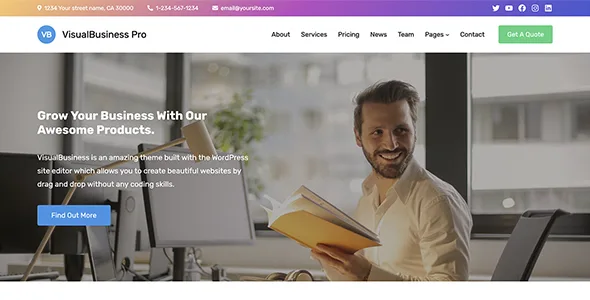 VisualBusiness Pro Theme