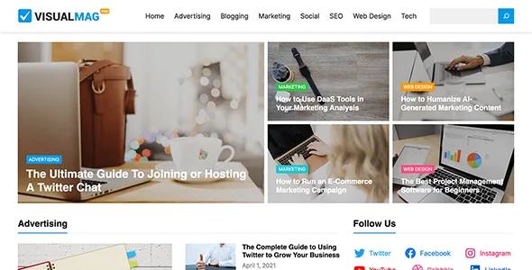 VisualMag Pro Theme