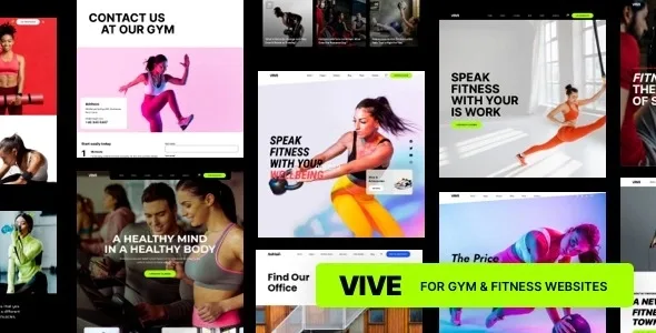 Vive | Fitness Gym WordPress