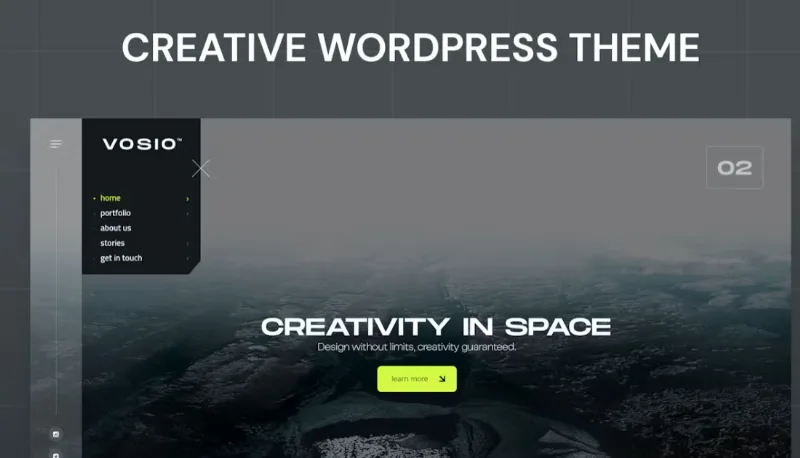 Vosio – Creative WordPress Portfolio