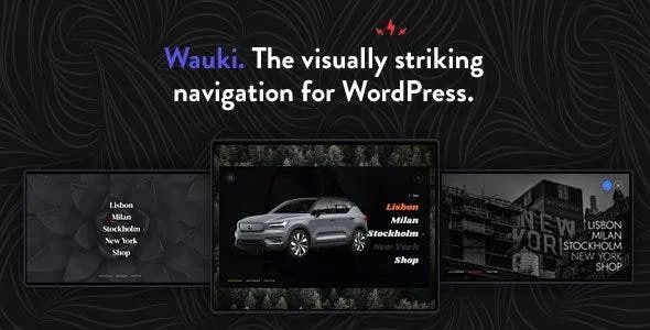 Wauki1.0–FullscreenWordPressMenu