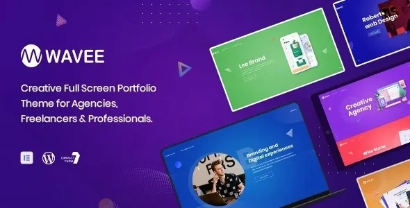 Wavee – Creative Portfolio WordPress Theme