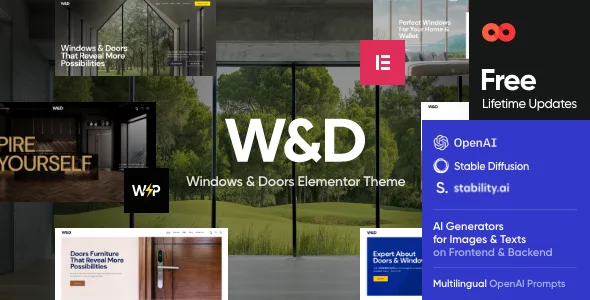W&D – Windows & Doors Theme