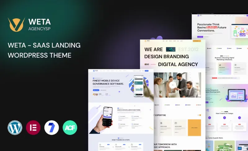 WETA – SaaS Landing WordPress Theme