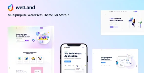 Wetland – MultiPurpose HTML5 Template for Startup