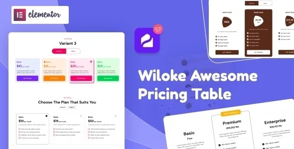 Wiloke Awesome Pricing Table