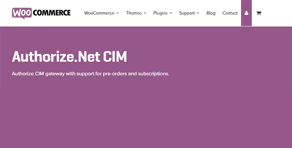 WooCommerce Authorize.net CIM
