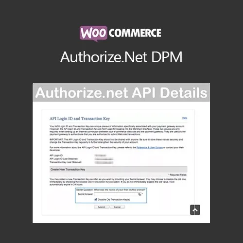 WooCommerce Authorize.net DPM Gateway