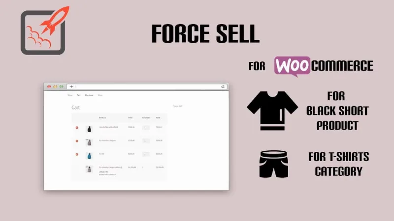 WooCommerce Force Sells