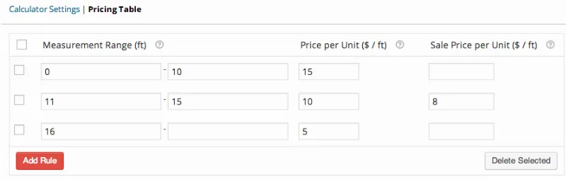 WooCommerce Measurement Price Calculator
