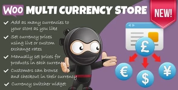 Woocommerce Multi Currency Store Pro