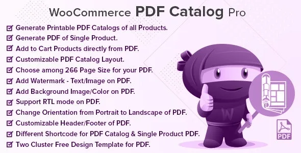 WooCommerce PDF Catalog With FlipBook