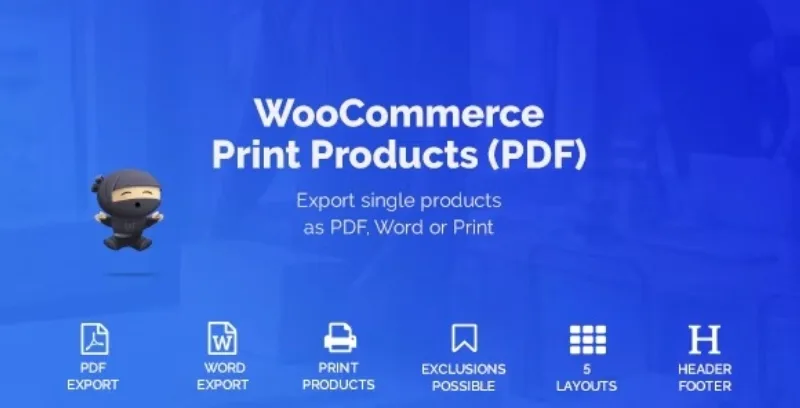 WooCommerce Print Products