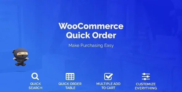 WooCommerce Quick Order