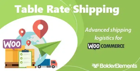 WooCommerce Table Rate Shipping