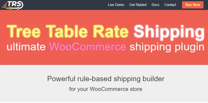 WooCommerce Tree Table Rate Shipping
