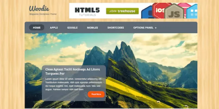 WOODIE – TRI-COLUMN, MULTIPURPOSE WORDPRESS THEME