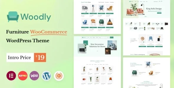 Woodly – Animated Furniture WooCommerce Theme