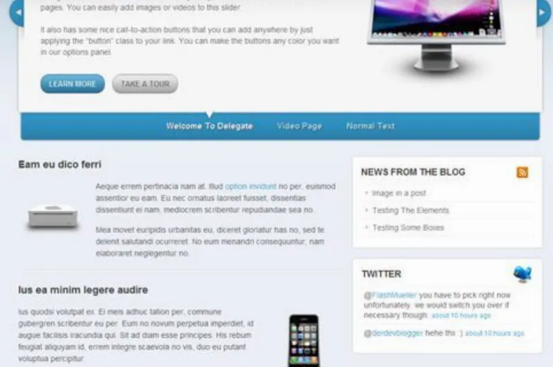 WooThemes Delegate Premium Theme