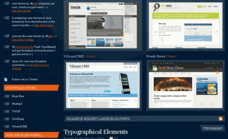 WooThemes Geometric Premium Theme
