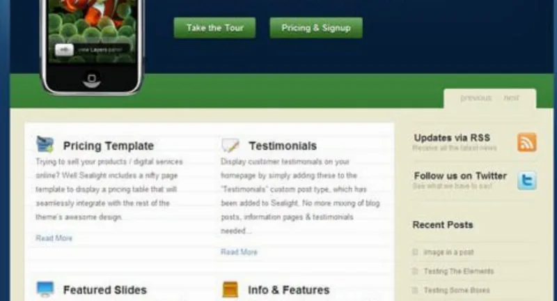 WooThemes Sealight Premium Theme
