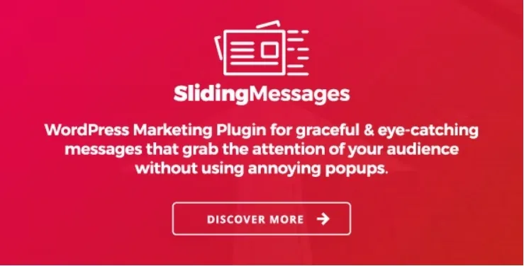 WordPress Marketing Plugin - Sliding Messages