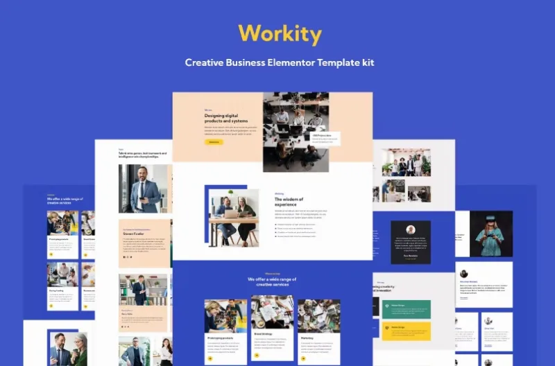 Wory- Creative Business Elementor Template kit